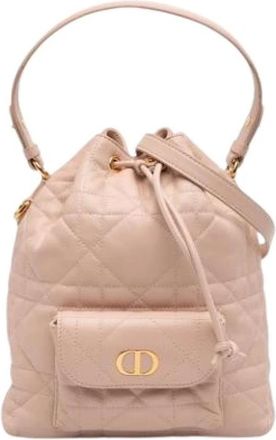 Dior Pre-owned Caro Bucket Bag - Pre-owned - Mujer - Marr&oacute;n - ONE SIZE