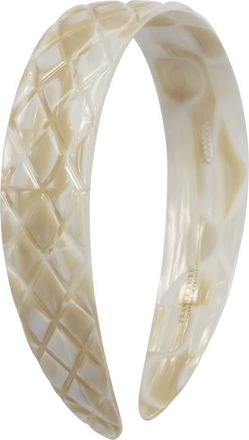 France Luxe Wide Quilted Headband in Alba at Nordstrom