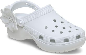 Crocs Classic Platform Bouquet Clog in Moonlight at Nordstrom Rack, Size 10