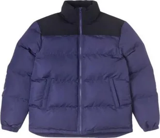 Converse Colorblock Down Jacket Asia Sizing Purple Black 10020541-A06