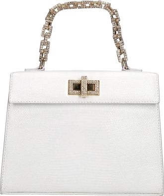 Gedebe Mini Sophie Leren Tas - Dames - Handtassen - Wit - ONE Size - Leer - Tassen