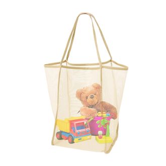 Generic Mesh Beach Bag - Summer Travel Tote, Breathable Transparent Bags with Lightweight Design, Camping Water Park Lake Travel, Vacation Picnic Outdoor, Poo