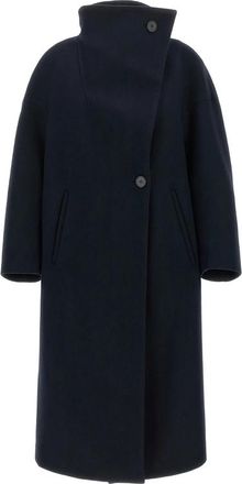 Tela Scott Asymmetrical High-neck Coat