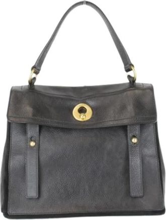 Saint Laurent Pre-owned Vintage Handbag - Dames - Vintage Handtas - Zwart - ONE Size - Vintage