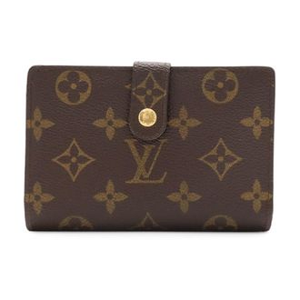 Louis Vuitton Brown Monogram Canvas Wallet (Bi-Fold) (Pre-Owned)
