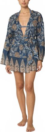 Cleobella Minerva Kimono Wrap Cover Up In Magnolia