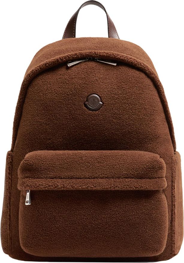 Moncler New Pierrick Teddy Backpack, Men, Brown, Size: One Size