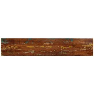 vidaXL Piano Tavolo 180x30x2,5 cm Rettangolare in Massello di Recupero Vidaxl