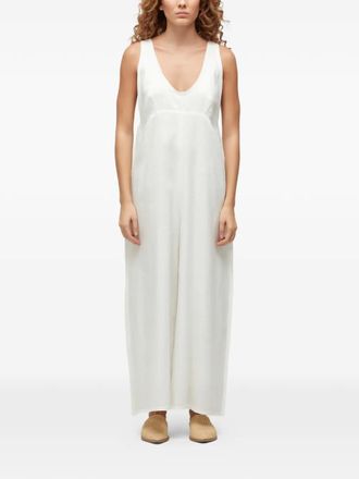 Osklen Jumpsuit met franje - Wit