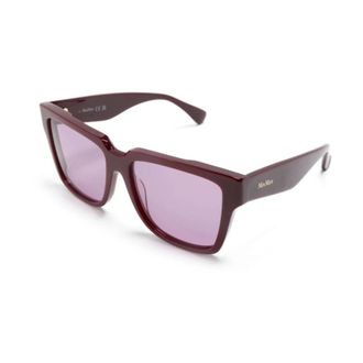 Max Mara Sunglasses, female, Purple, Size: 57 MM Sunglasses