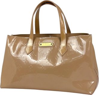 Louis Vuitton Galle Rose Florentin Monogram Vernis Handbag Tote Bag (Pre-Owned)