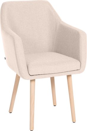 Clp Silla De Sal&oacute;n Utrecht En Tela Beige Natural