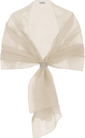 D.exterior Stola - Dames - Sjaals - Beige - ONE Size - Accessoires