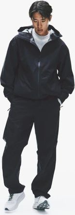H&M Packable Rain Jacket With Stormmove in Black at Nordstrom, Size Xx-Large