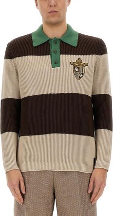 Fendi Jersey Polo.-Uomo