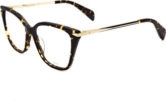 Rag & Bone RNB3005 02IK 00 Havana Gold 53mm