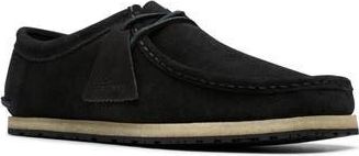 Clarks Godney Boat Shoe in Black Sde at Nordstrom Rack, Size 10.5