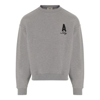 Autry Heren, Sweatshirts & Hoodies, Grijs, Maat: L Katoen