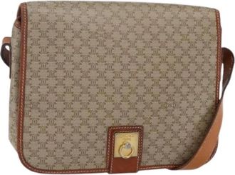 Celine Pre-owned Plastic Crossbody Tas - Dames - Vintage Schoudertas - Beige - ONE Size - Vintage