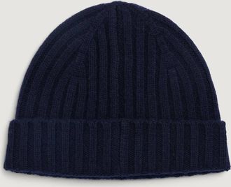 Monel Unisex - Ferro Cashmere Beanie In Navy