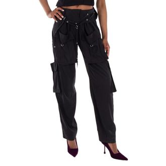 Isabel Marant Ladies Black Hadja Flowing Pants, Brand Size 34 (US Size 0)