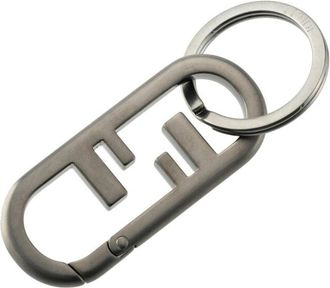Fendi O Lock Pendant Keychain