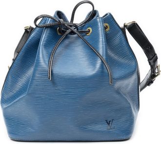 Louis Vuitton Pre-owned Womens Noe Bicolor PM Shoulder Bag - Blue - One Size