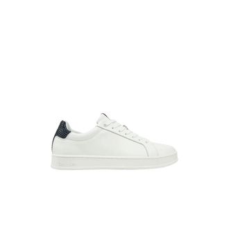 Calvin Klein Schoenen, Heren, Wit, 44 EU, Leer, Sneakers