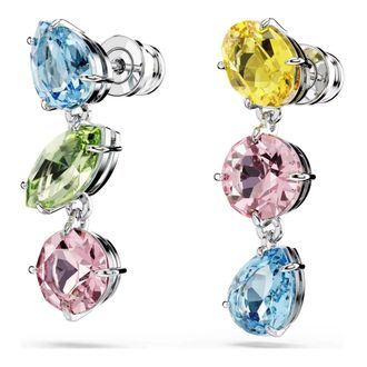 Swarovski Gema Drop Earrings - female - Swarovski - Earrings - Multicolor - ONE SIZE - Accessories