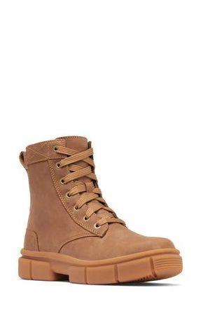 Sorel Explorer Lace-Up Boot in Velvet Tan/Gum at Nordstrom Rack, Size 7.5