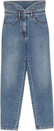Philosophy di Lorenzo Serafini Straight Jeans - Dames - Regular Fit Jeans - Blauw - XS - Jeans