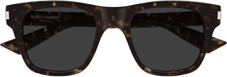 Saint Laurent Sunglasses Sl 875 002 Brown/Dark Gray Men