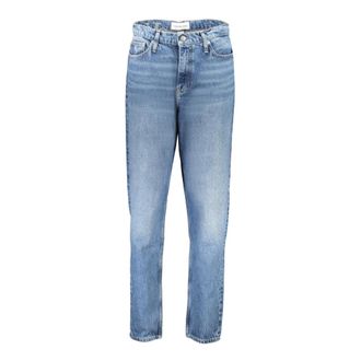 Calvin Klein Dames, Jeans, Blauw, Maat: W25 L30 Katoen