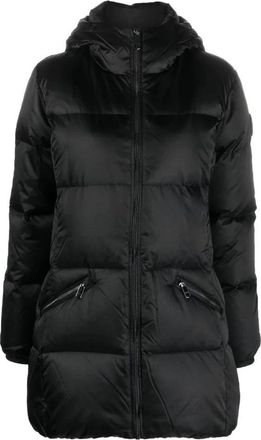 Tommy Hilfiger Two Tone Statement Puffer - Dames - Winterjassen - Zwart - XS - Nylon - Jassen