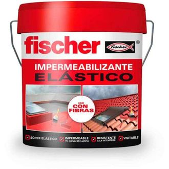Fischer Impermeabilizzante Rosso con Fibre 15L 547152