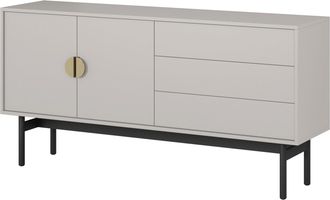 Selsey Selsey Stoon Ii - Mueble Tv Con 2 Puertas Y 3 Cajones - 154 Cm - Topo