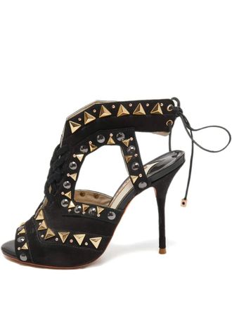 Sophia Webster Sandalen met studs - Zwart