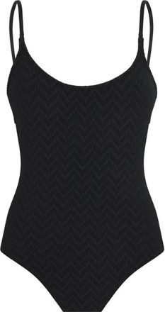 Vilebrequin Ba&ntilde;ador de una pieza Jacquard Chevron - Swimwear - Mujer - Negro - XS