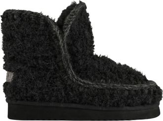 Mou Eskimo 18 - Dames - Winterlaarzen - Zwart - 38 EU - Wol - Schoenen