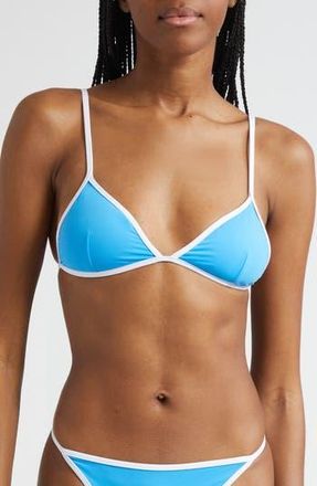 Sporty & Rich Kate Bikini Top in Juniper at Nordstrom Rack, Size X-Small