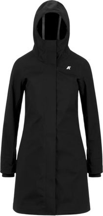 K-Way Stephy Bonded Jacket - Dames - Regenjassen - Zwart - M - Polyester - Jassen