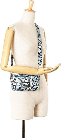 Fendi Fendigraphy Mini Bloemige Schoudertas