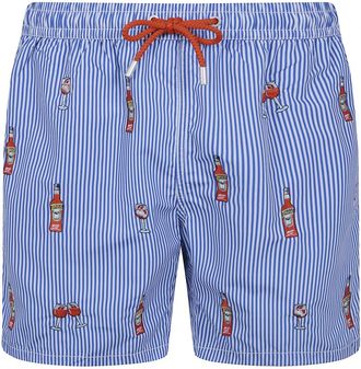 MC2 Saint Barth Beachwear - Heren - Strandmode - Blauw - M - Badmode