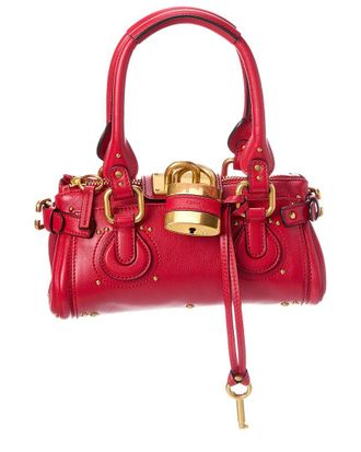 Chlo&eacute; Chloe Paddington Small Leather Shoulder Bag