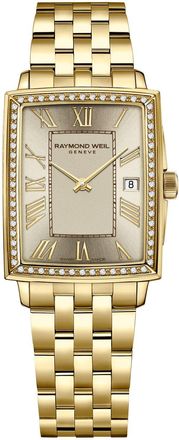 Raymond Weil Toccata Womens Gold Watch 5925-PS-00100 Stainless Steel - One Size