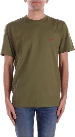 Woolrich Hombre, Camisetas, Verde, Talla: XL