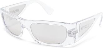 Versace Ve 4482 1488V Zonnebrillen - Heren - Zonnebrillen - Grijs - 57 MM - Accessoires