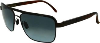 Remo Tulliani Mens Envy Sunglasses In Bronze/leather/ash Lens