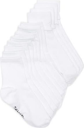 Elie Tahari 6-Pack Assorted Ankle Socks in White at Nordstrom Rack, Size 9/11