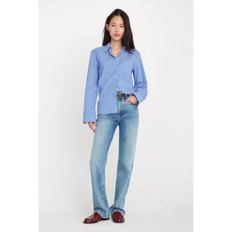 Good American Womens Good True Straight Jeans | Indigo, 4 Size 24 Plus | Good American by Khlo&Egrave; Kardashian